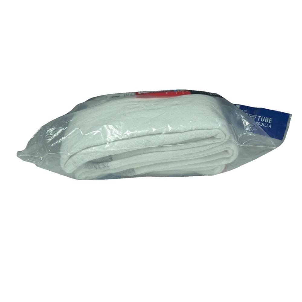 Hanes ~ 8-Pair White Over The Calf Tube Socks Cotton Blend Cushioned ~ Size 6-12 - Picture 12 of 12